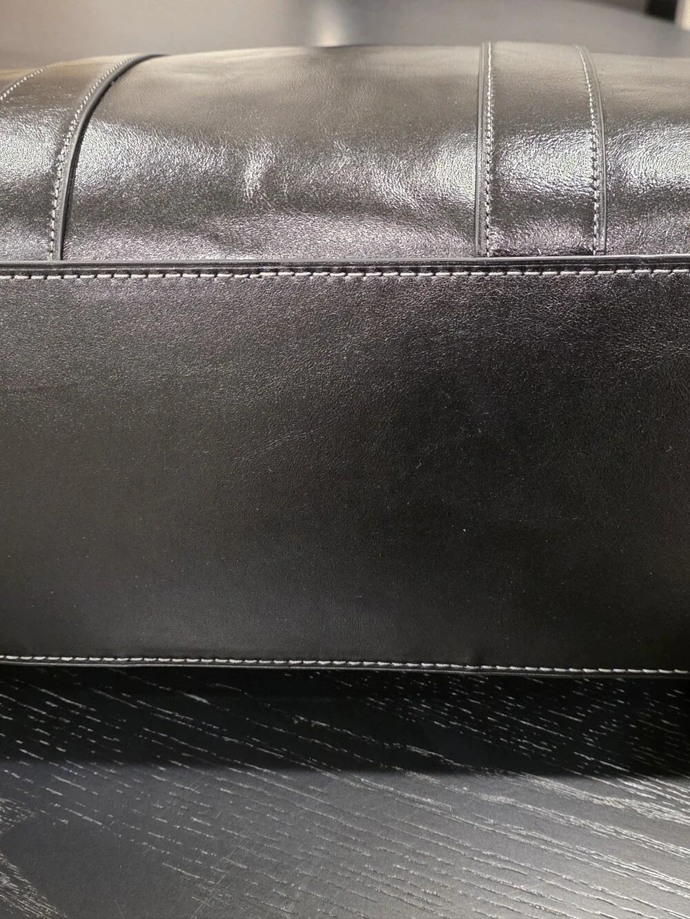 Coach Glazed Black Grayson Tote